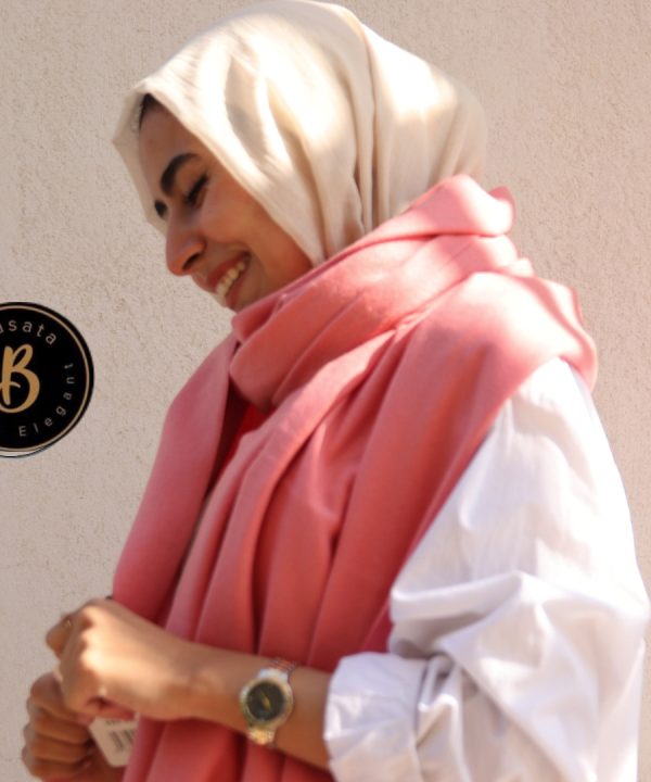 شال صوف ناعم   روز