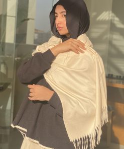 Light Beige Wool Shwal