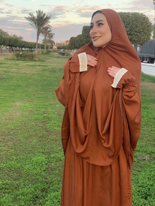 Havana Cotton Viscose Khimar and Skirt Set - Image 15