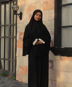 خمار وجيبة  فيسكوز اسود