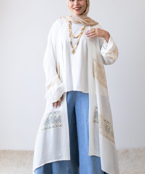 Crochet Cotton Cardigan