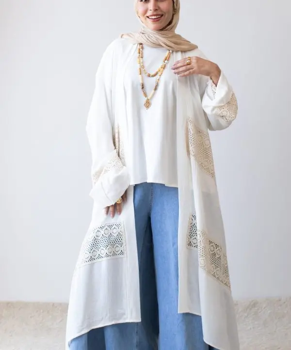 Crochet Cotton Cardigan