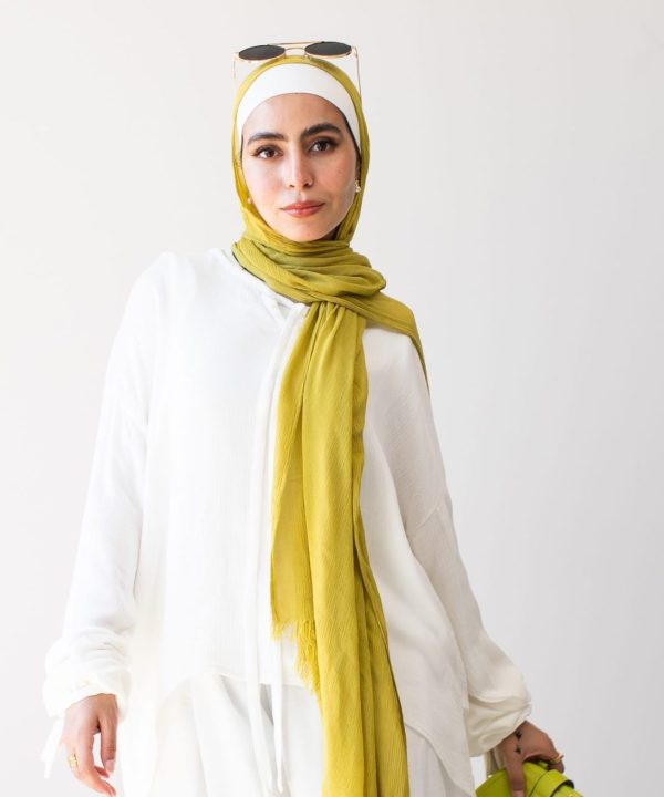 White baby cotton blouse