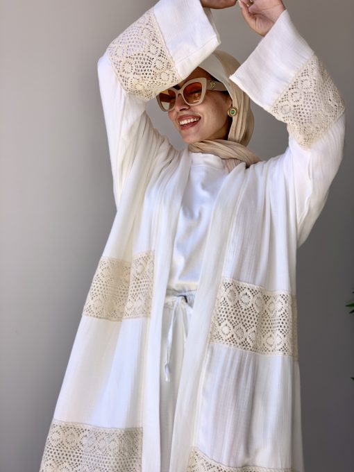 Crochet Cotton Cardigan - Image 24
