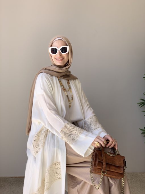 Crochet Cotton Cardigan - Image 29