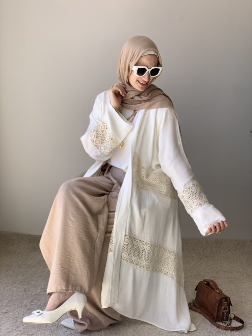 Crochet Cotton Cardigan - Image 32