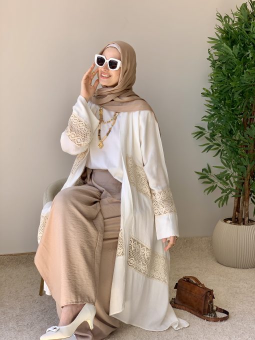 Crochet Cotton Cardigan - Image 34