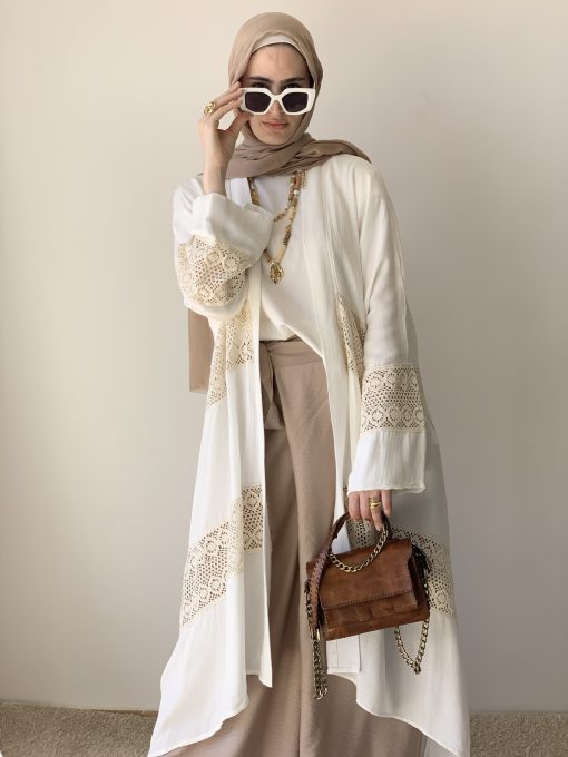Crochet Cotton Cardigan - Image 37