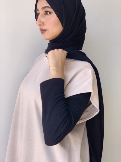 ⁦بيزك طويل قطن  بيج⁩ - الصورة ⁦5⁩