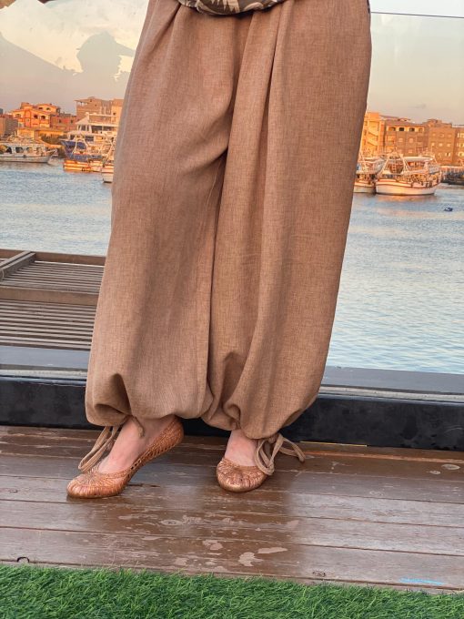 ⁦بنطلون علاءالدين بيج غامق⁩ - الصورة ⁦2⁩