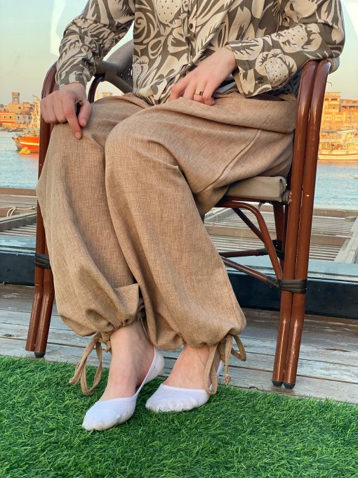 ⁦بنطلون علاءالدين بيج غامق⁩ - الصورة ⁦6⁩