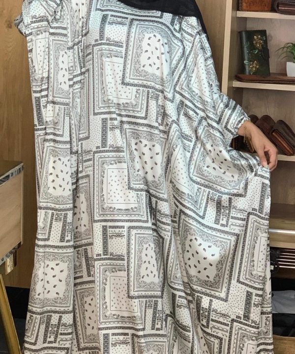 Black & White Satin Esdal