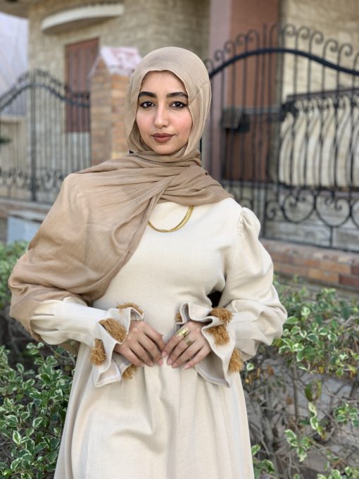⁦فستان صوف بيج⁩ - الصورة ⁦18⁩