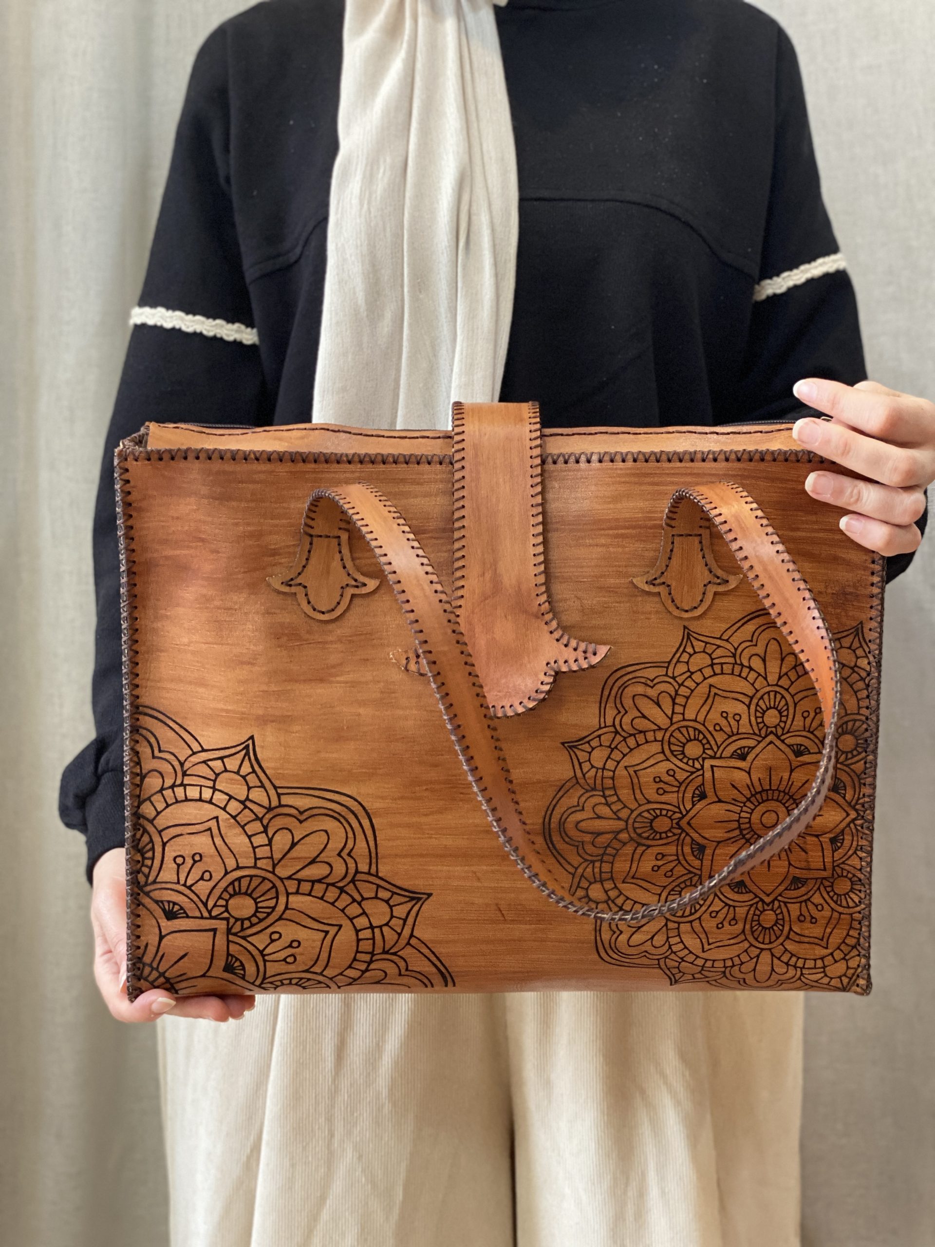 شنطة كنوز الجلد - الصورة 9