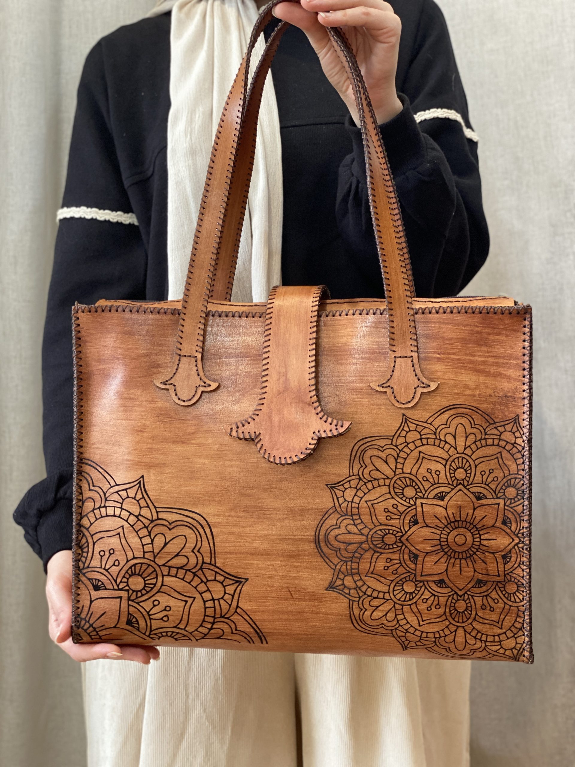 شنطة كنوز الجلد - الصورة 10