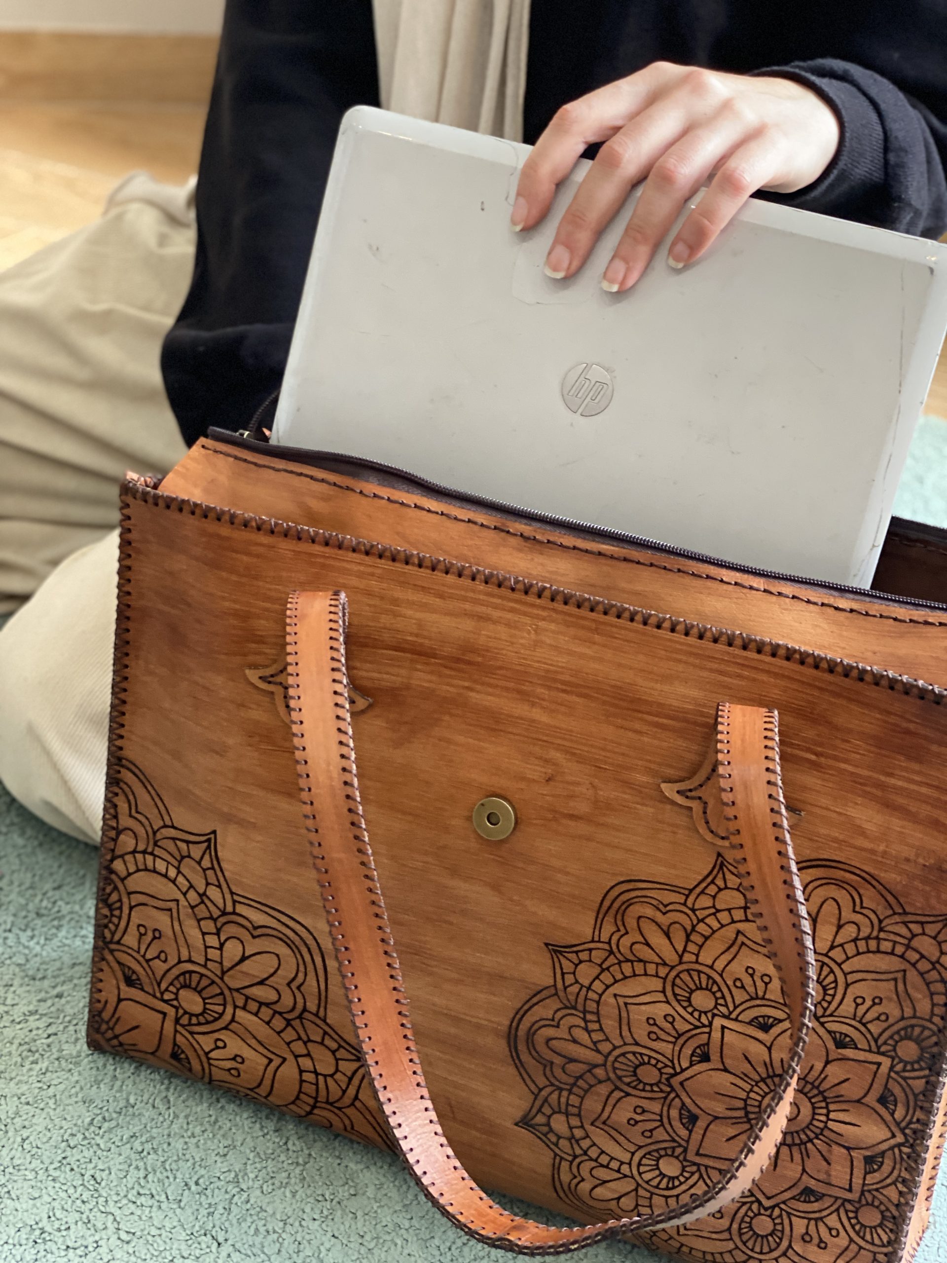 شنطة كنوز الجلد - الصورة 11