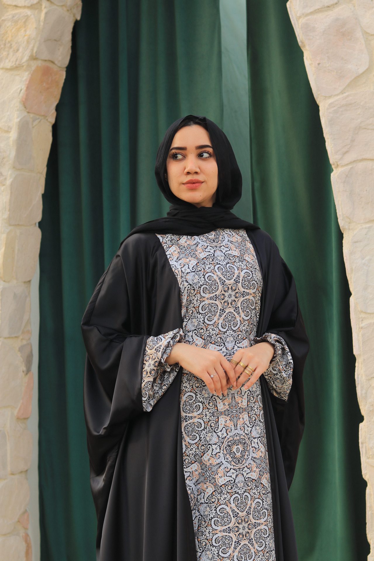 اسدال ستان مشجر في اسود (أ) - الصورة 4