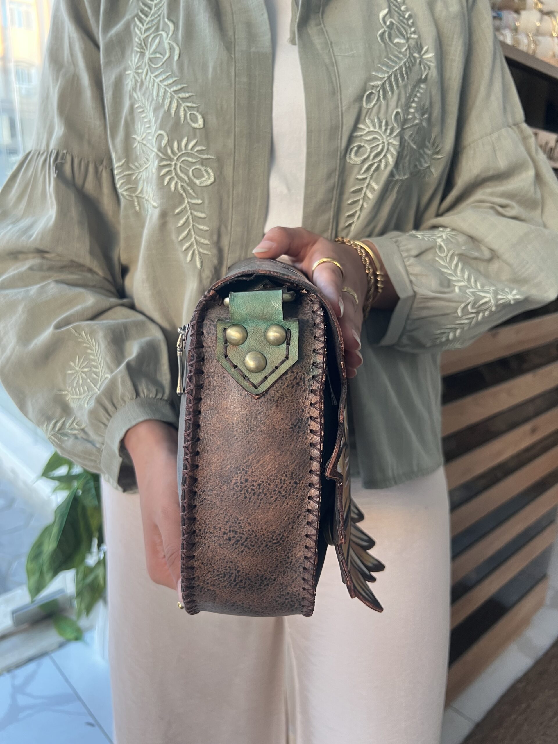 Calista Leather Bag - Image 3