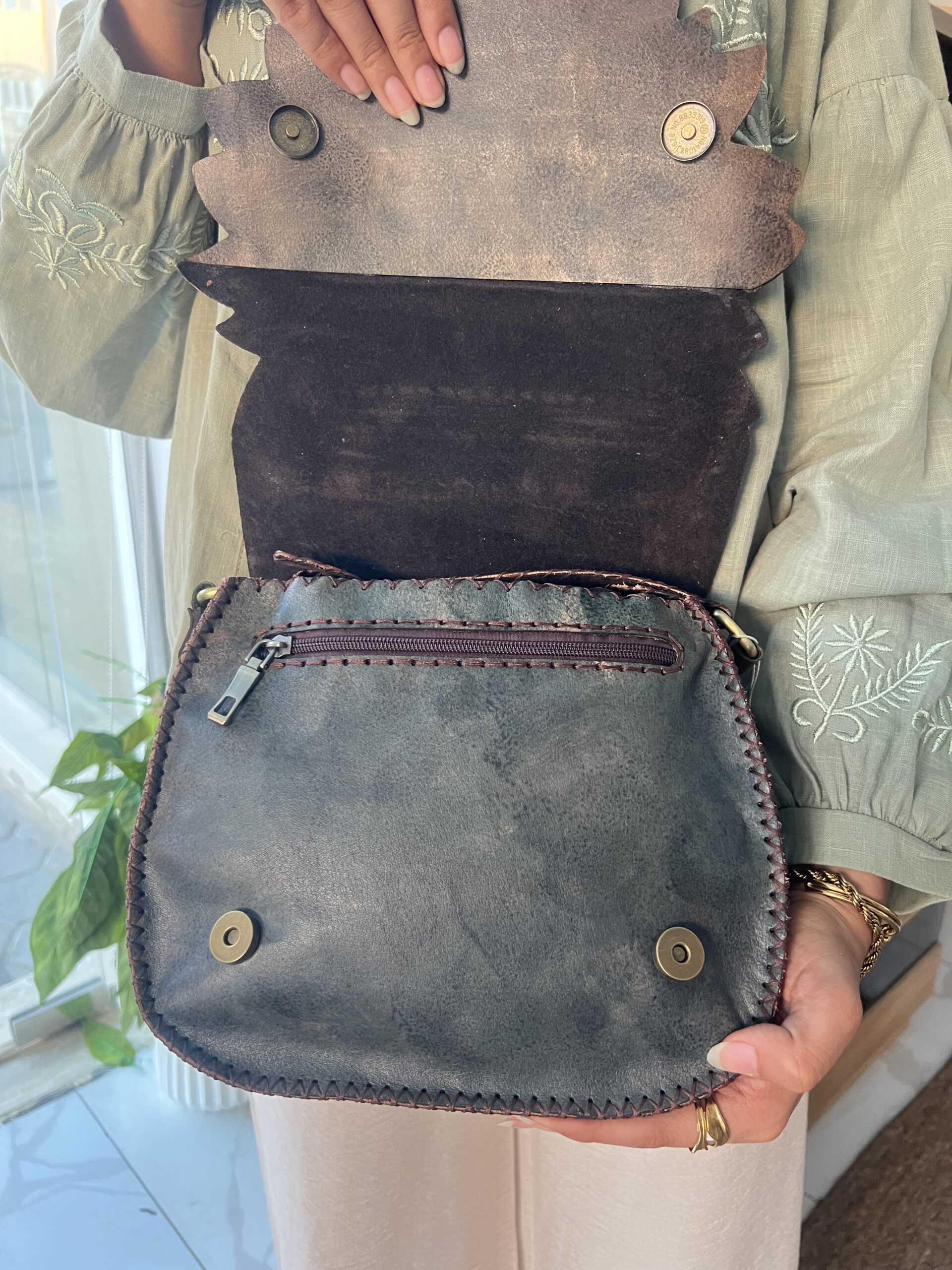 Calista Leather Bag - Image 5